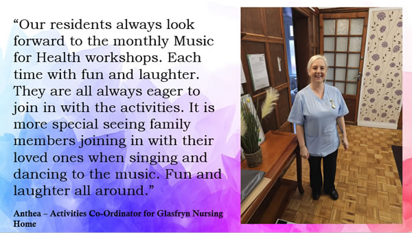 Anthea at Glasfryn Nursing Home